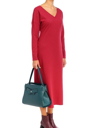 Красное платье MAX&CO: фото 3 - Invogue